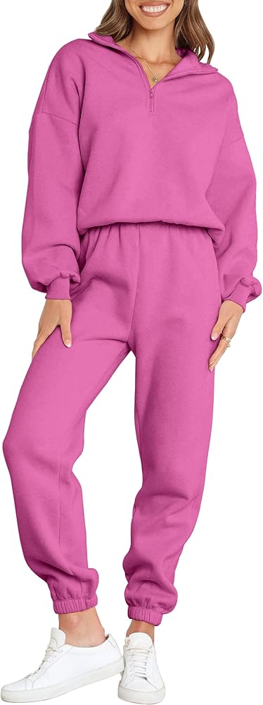 Amazon.com: ANRABESS Women 2 Piece Outfits Sweatsuit Oversized